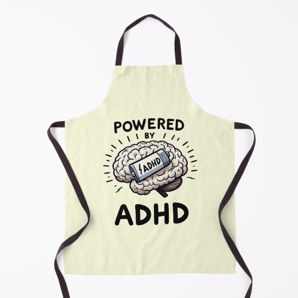 Item preview, Powered by ADHD designed and sold by Vkinsify.