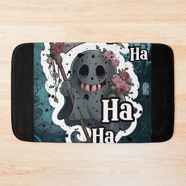 Item preview, Cute ghost with scythe designed and sold by MarcelooArt.