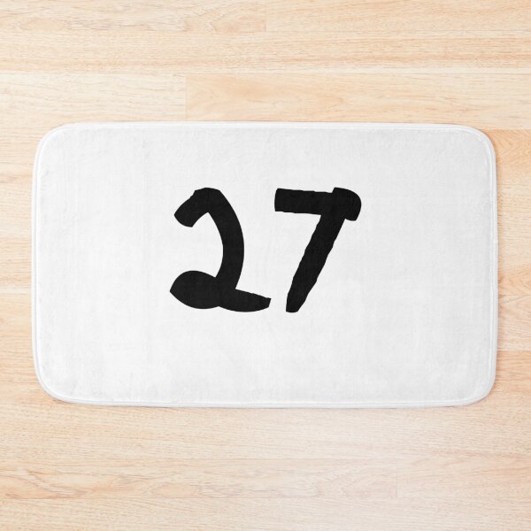 Item preview, 27, twenty-seven, black, ninja designed and sold by Numbers-Art.