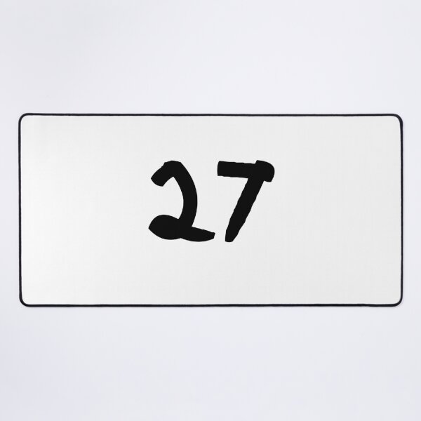 Item preview, 27, twenty-seven, black, ninja designed and sold by Numbers-Art.
