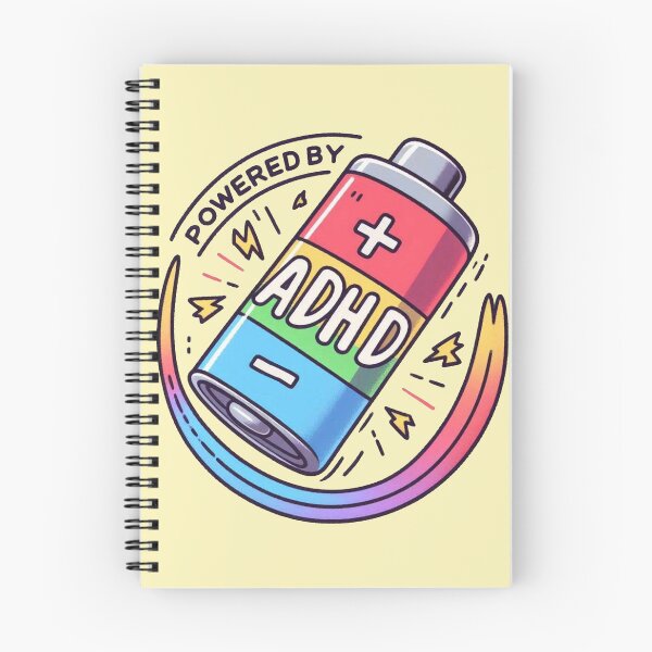 Item preview, Powered by ADHD designed and sold by Vkinsify.