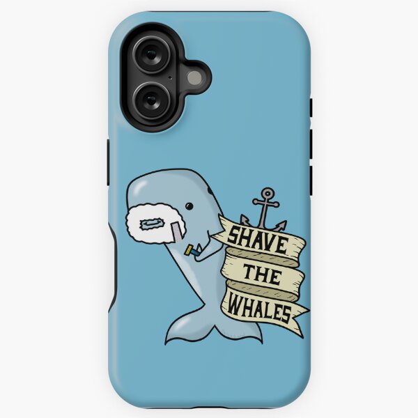 Item preview, Shave the Whales - Cute Original Artwork designed and sold by RogueSymmetry.