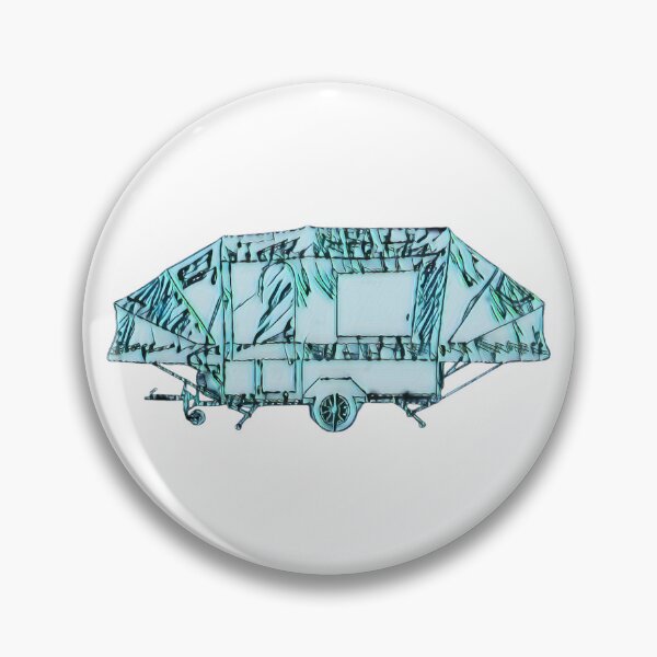 Item preview, Bluey Green Trailer Tent designed and sold by BeccaAelishe.