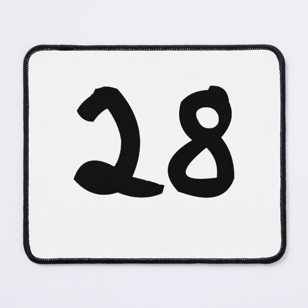 Item preview, 28, twenty-eight, black, ninja designed and sold by Numbers-Art.
