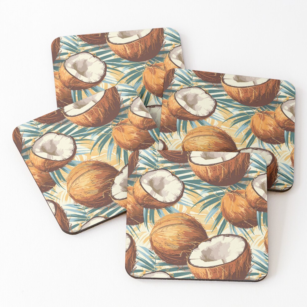 Item preview, Coasters (Set of 4) designed and sold by PatternCabinet-.