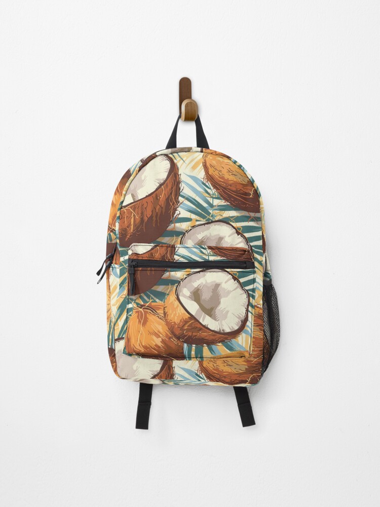 Thumbnail 1 of 3, Backpack, Coconuts I designed and sold by PatternCabinet-.