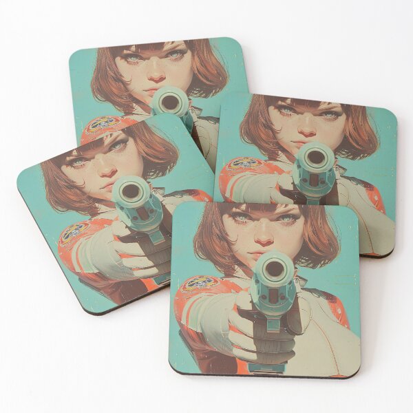 Item preview, Hyper-Drive Heroine designed and sold by Retro Type.