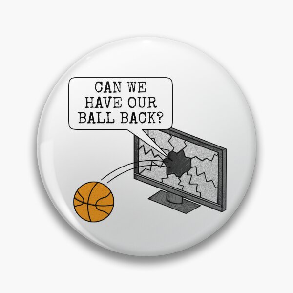 Artikelvorschau, Können wir unseren Ball zurückhaben? Basketball-Witz entworfen und verkauft von doodlerob.