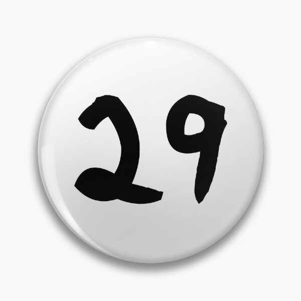 Item preview, 29, twenty-nine, black, ninja designed and sold by Numbers-Art.