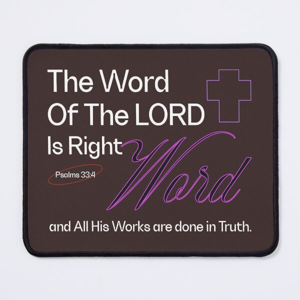 Item preview, The Word Of The Lord Is Right Christian designed and sold by CKCMtees.