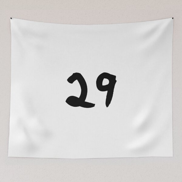 Item preview, 29, twenty-nine, black, ninja designed and sold by Numbers-Art.