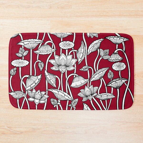 Item preview, Lotus - Maroon Design designed and sold by The Uphaar Store.