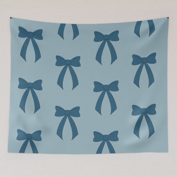 Item preview,  blue bow designed and sold by Spiraltv.