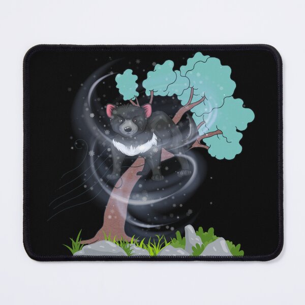 Item preview, Tasmanian devil in the wind designed and sold by MargoMalej.