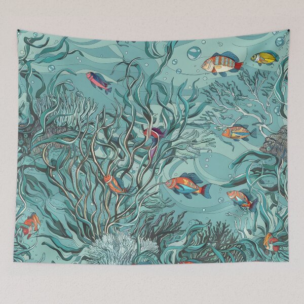 Item preview, Underwater Paradise Pattern designed and sold by RkskArt.