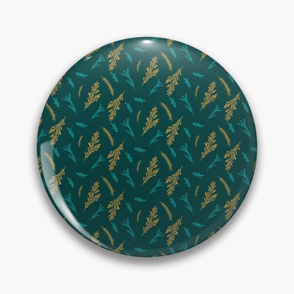 Item preview, Up North - Gold & Teal on Teal designed and sold by Saki Desjardins.