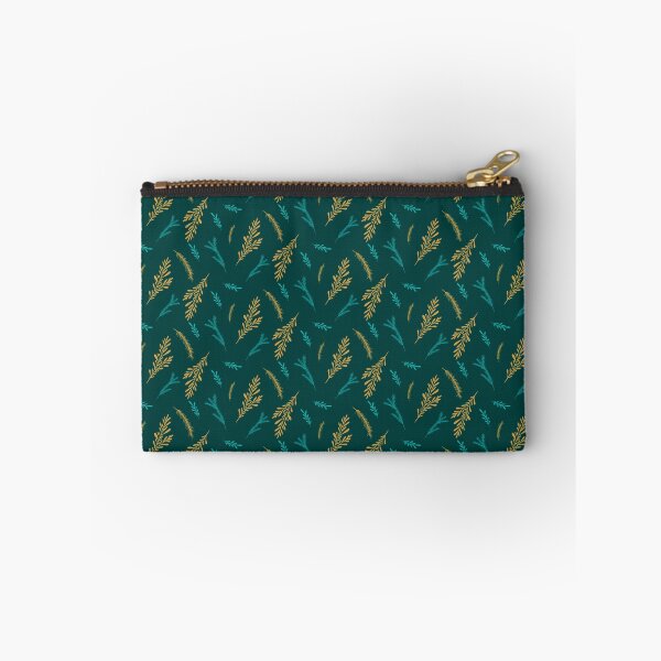 Item preview, Up North - Gold & Teal on Teal designed and sold by Saki Desjardins.