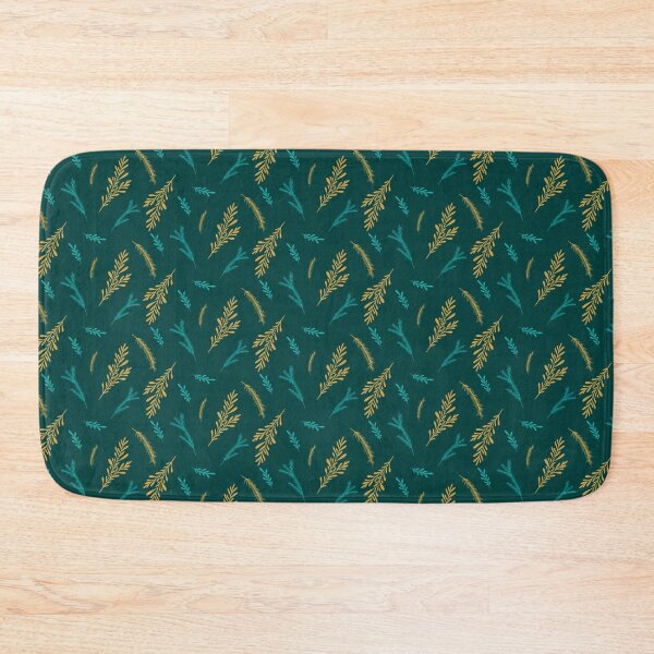 Item preview, Up North - Gold & Teal on Teal designed and sold by Saki Desjardins.