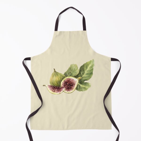 Item preview, Figs with leaves, juicy whole and cut fruit. hand-drawn watercolor sticker  designed and sold by BartolArt.