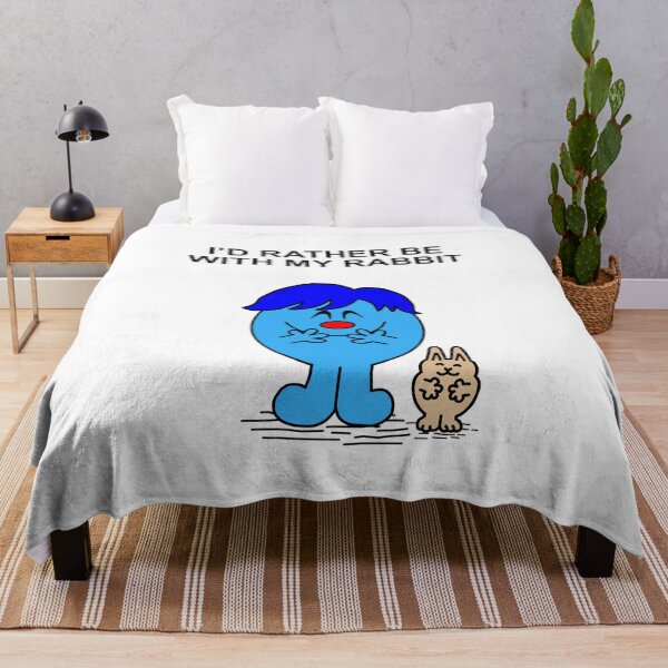 Item preview, Mr Men I'd rather be with my rabbit designed and sold by Scat the cat.