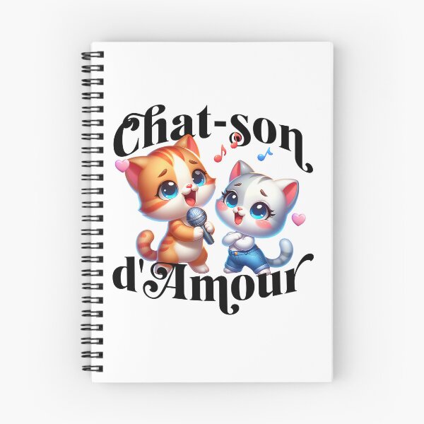 Item preview, Chatson d'Amour Cute Cats in Love Music designed and sold by PrintFanDesign.