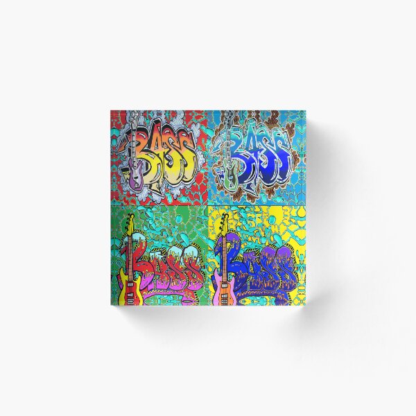 Artikelvorschau, Bass-Festival-Pop-Art Bass-Pop-Art entworfen und verkauft von LowEndGraphics.