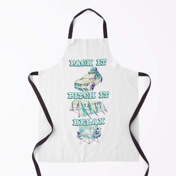 Item preview, Pack it, Pitch it, Relax - Neon Blue Highlighted Big Tent designed and sold by BeccaAelishe.