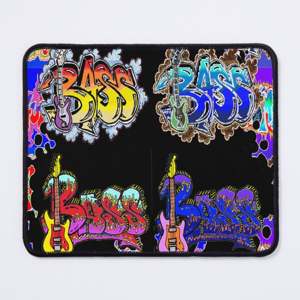 Item preview, Graffiti Purple bass bassist Pop Art 24 designed and sold by LoEndT-Shirts.