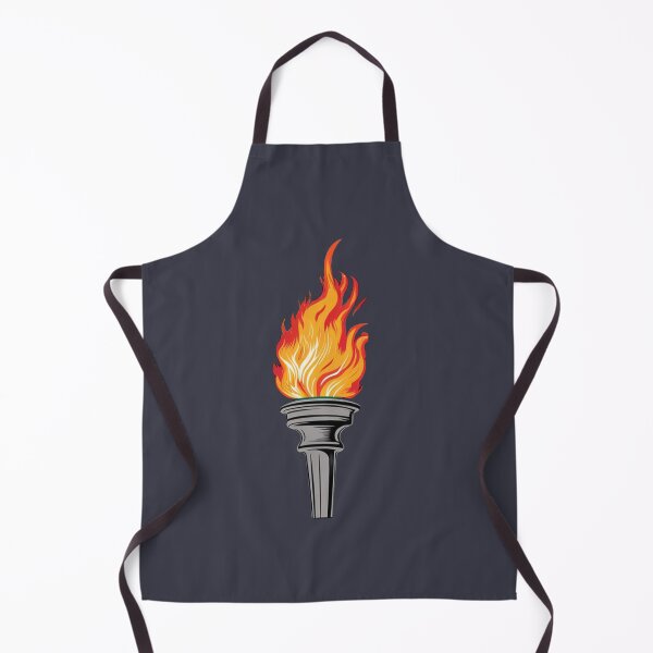 Item preview, Olympic flame burning brightly in torch designed and sold by NiRia Spot.