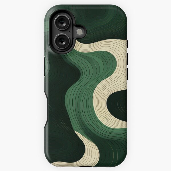 Item preview, Green Stripes Phone Case designed and sold by shopbyii.