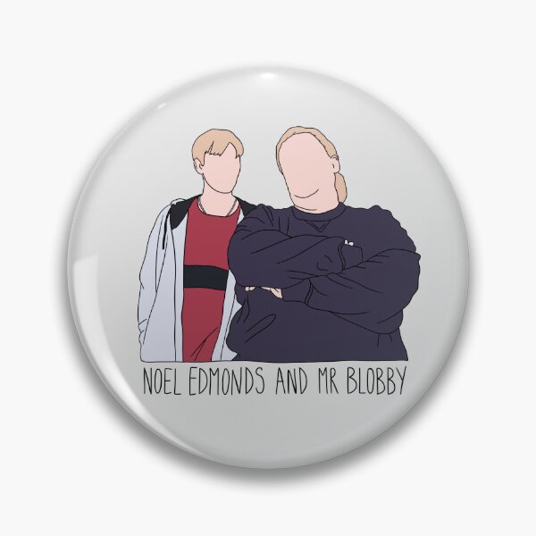 Item preview, "Noel Edmonds and Mr Blobby" Kerry and Kurtan Mucklowe Quote Print Design  designed and sold by abldesign.