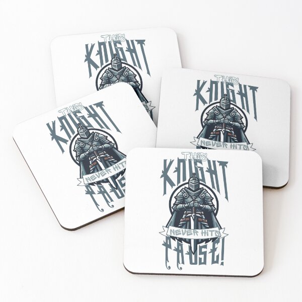 Item preview, This Knight never hits pause.  designed and sold by Auchi_Verse.