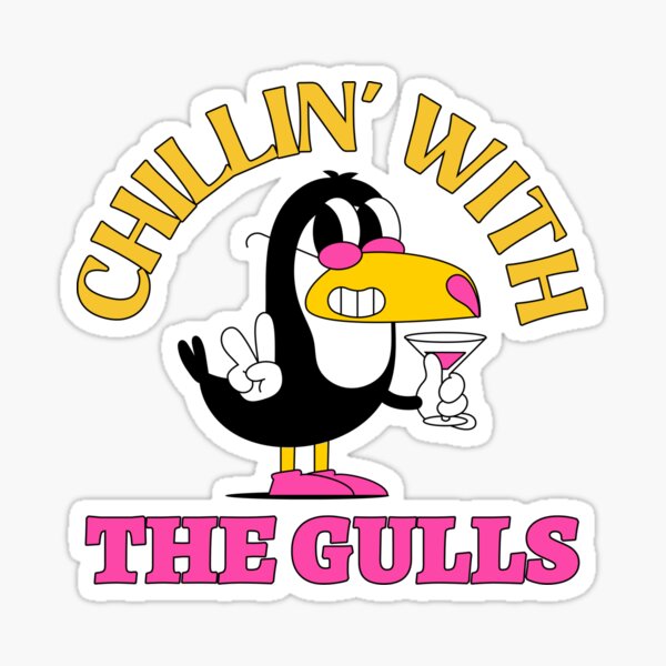 Item preview, Chillin with the gulls designed and sold by CarbuncleTees.