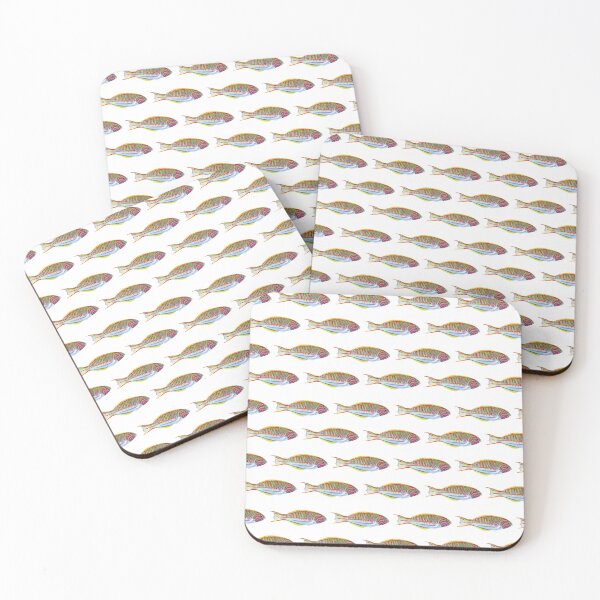 Item preview, Klunzinger's Wrasse designed and sold by Rachel Fritz Watson.