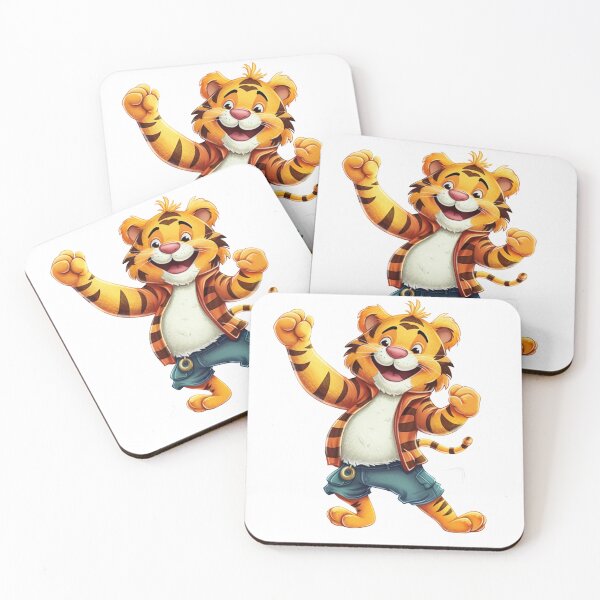 Item preview, Cute tiger and dancing! designed and sold by fribabywonder.