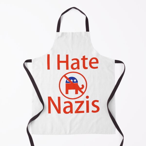 Item preview, I hate Nazis anti MAGA Republicans design  designed and sold by Rachel the Artist .