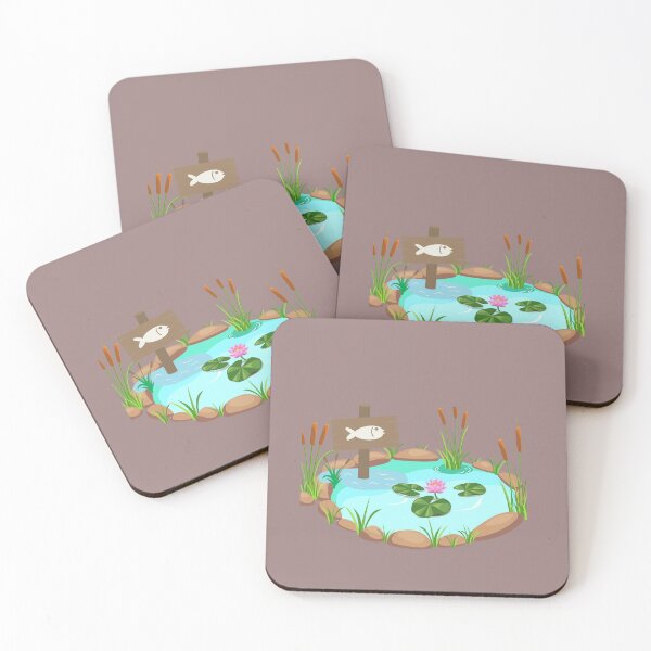 Item preview,  Serene Pond Scene designed and sold by Umay Eylul Keles.