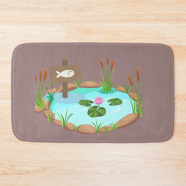 Item preview,  Serene Pond Scene designed and sold by Umay Eylul Keles.