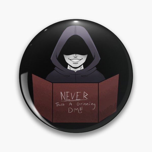 Item preview, Never trust a grinning DM designed and sold by Moonys-Tavern.