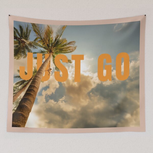 Item preview, JUST GO TRAVEL QUOTES designed and sold by La Loca.