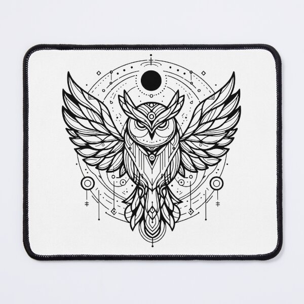 Item preview, Elegant & Modern Owl Line Art designed and sold by Dynke.