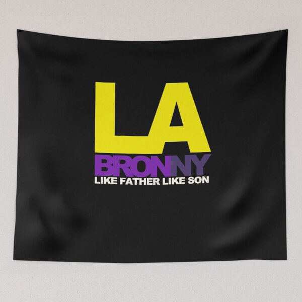 Item preview, LA Bronny Like Father Like Son Art Collection designed and sold by TShirtImpress.