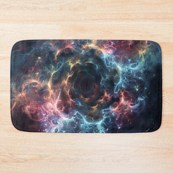 Item preview, Cosmic Nebula, Space Pattern, Dark Neon Infinity Design designed and sold by Image NDesign.