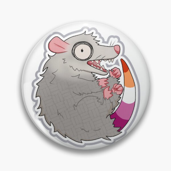 Item preview, Orgullo Possum - Lesbiana designed and sold by SweetClovers.