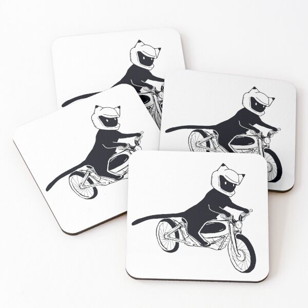 Item preview, Motorcycle Cat designed and sold by Steed-toed.