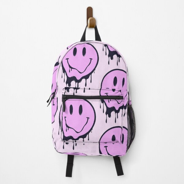 Item preview, Melting drippy dripping Smiley face pink designed and sold by SoulRising.