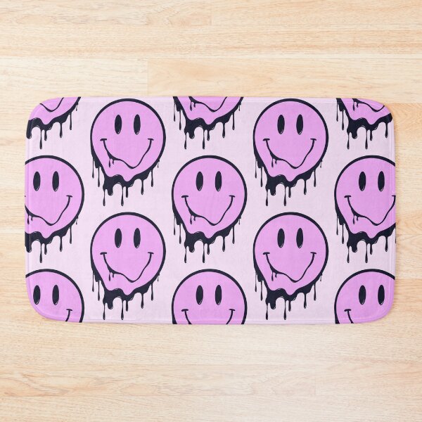 Item preview, Melting drippy dripping Smiley face pink designed and sold by SoulRising.