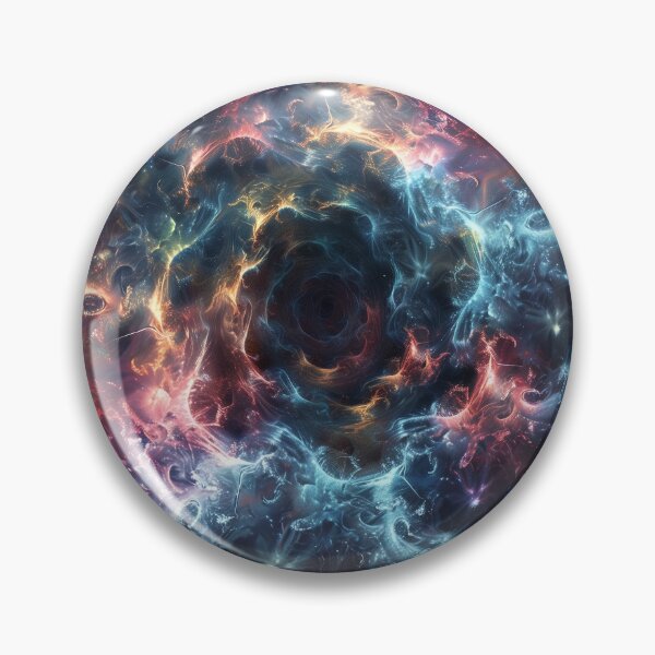Item preview, Cosmic Nebula, Space Pattern, Dark Neon Infinity Design designed and sold by Image NDesign.