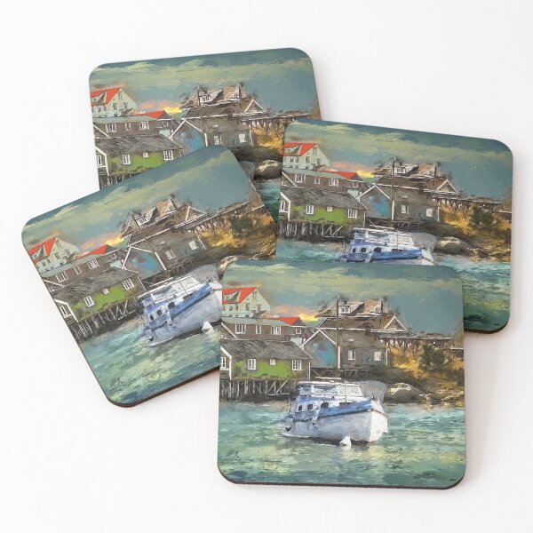 Item preview, Fishing Village designed and sold by SBoxDesigns.