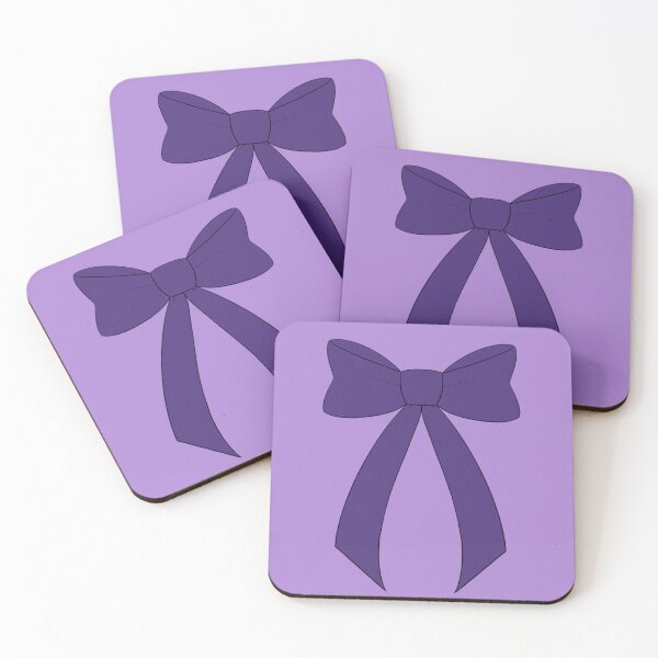 Item preview, purple bow designed and sold by Spiraltv.